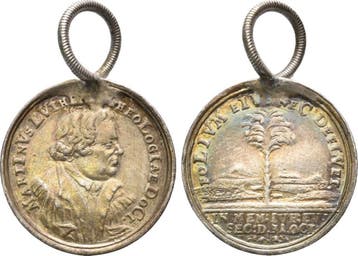 Zilver medaille o J Nuernberg: Reformation:, Verzenden