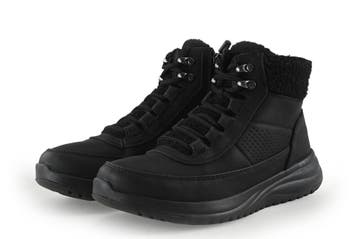 Skechers Veterboots in maat 38 Zwart, Skechers, Verzenden, Zwart, Overige typen