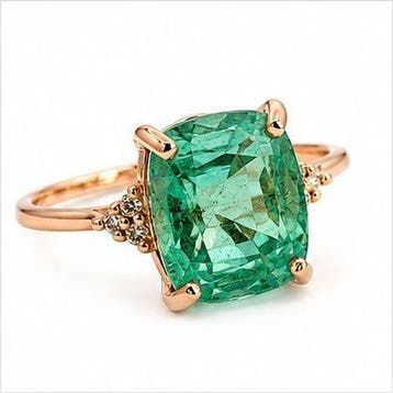 Zonder minimumprijs - Ring - 14 karaat Roségoud, 1,99 gram, Nieuw