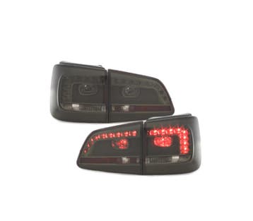 FEUX ARRIÈRE VOLKSWAGEN VW TOURAN 11-15 LED TRANSPARENT FUMÉ, Verzenden