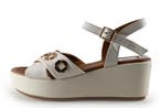 Manfield Sleehakken in maat 38 Wit, Kleding | Dames, Verzenden, Wit, Zo goed als nieuw, Schoenen met hoge hakken