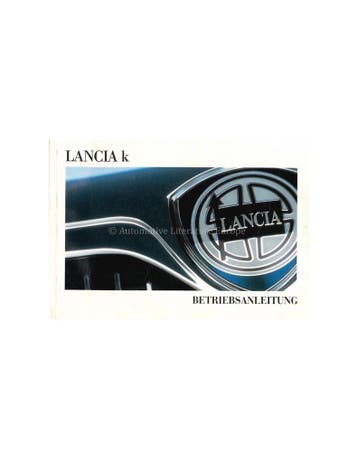 1997 LANCIA KAPPA INSTRUCTIEBOEK DUITS, Ophalen of Verzenden