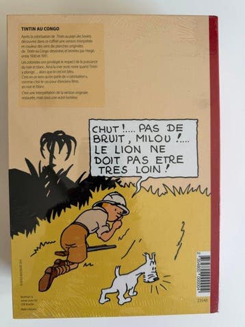 Tintin - Tintin au Congo - Coffret de luxe colorisé - 1