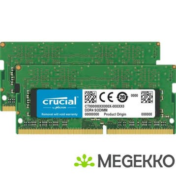 Crucial DDR4 SODIMM 2x32GB 3200, Verzenden, Nieuw