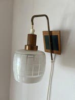 Lampe murale - lampe - Bois, Métal, Verre - Lampe murale