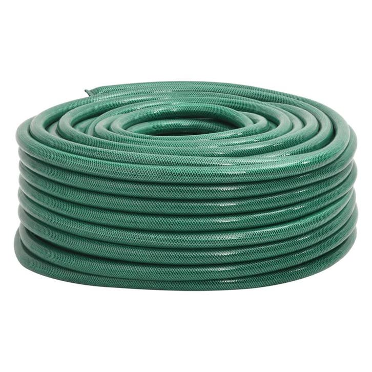 vidaXL Tuinslang 1 30 m PVC groen, Jardin & Terrasse, Tuyaux d'arrosage, Envoi