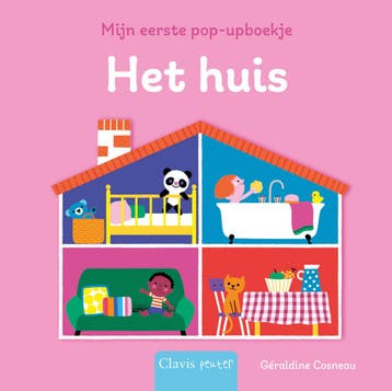 Clavis peuter - Het huis (9789044848021, Géraldine Cosneau), Verzenden