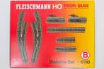 Fleischmann H0 - 6190/6191/6192 - Voie ferrée pour trains