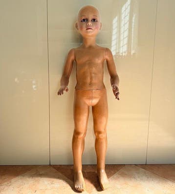Mannequin - Bambino anni 60/70 modernariato - Plastic, Antiek en Kunst