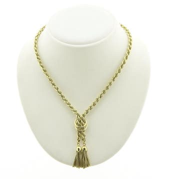 Gouden gedraaide schakelketting., Ophalen of Verzenden, Gebruikt, Goud, Goud