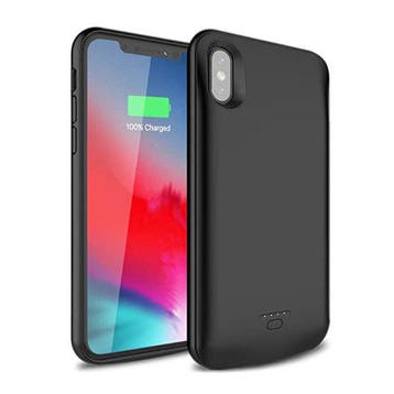 iPhone XS Max 5000mAh Slim Powercase Powerbank Oplader, Verzenden