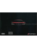 2016 AUDI R8 V10 COUPE | SPYDER HARDCOVER BROCHURE DUITS, Ophalen of Verzenden