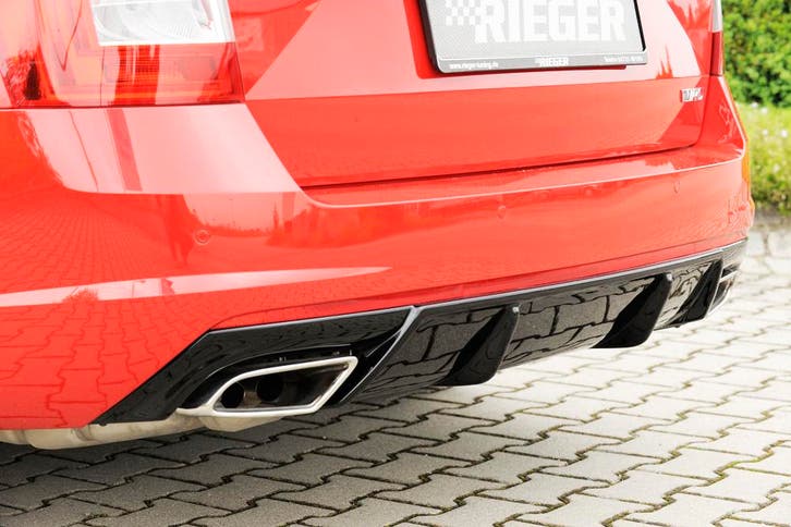 Rieger diffuser | Octavia RS (5E): 06.13-01.17 (tot Facelift, Autos : Divers, Tuning & Styling, Envoi