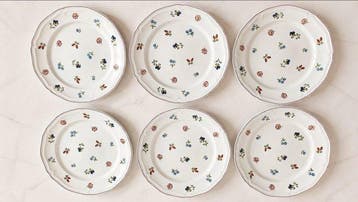Villeroy & Boch - 6 Grandes Assiettes - Tafelservies voor 6, Antiquités & Art
