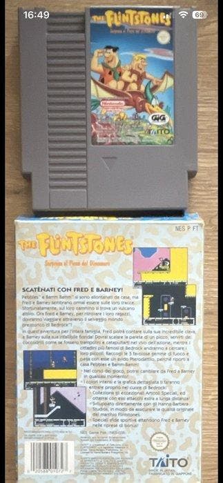 Nintendo - Nes - The Flintstones Sorpresa al Pico del, Nieuw
