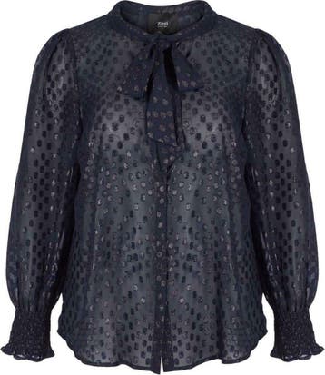 Blouse Zizzi voile print maat s, Verzenden