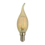 LED Amber kaarslamp tip 1,8W | E14 | 2200K - Extra warm -, Verzenden, Nieuw, E14 (klein)