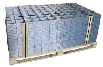 Pallet a' 230 st draadstaalmatten maas 150 x 150 mm, Bricolage & Construction, Ophalen of Verzenden
