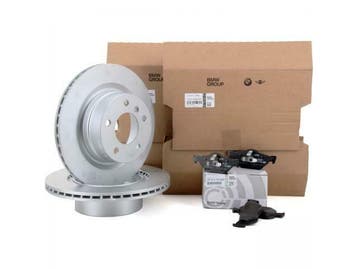 ORIGINELE remvoeringschijven en -blokken van BMW Brake Kit E, Ophalen of Verzenden