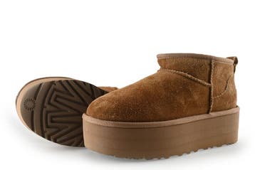 Ugg Enkellaarzen in maat 38 Beige, Kleding | Dames, Schoenen, Verzenden, Beige, Lage of Enkellaarzen, Zo goed als nieuw
