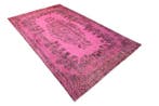 Grand rose vintage - Tapis - 300 cm - 190 cm -  fait main