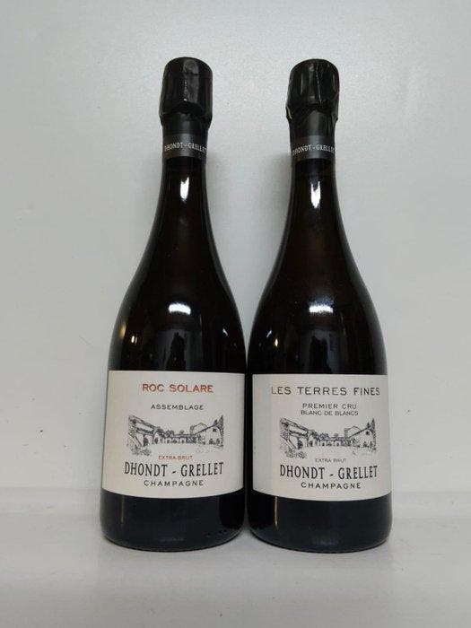 Dhondt - Grellet, Roc Solare; Les Terres Fines - Champagne, Collections, Vins