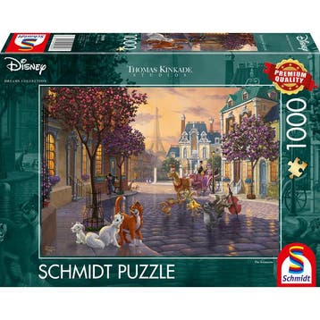 Disney Dreams Puzzel De Aristokatten (1000 stukken), Ophalen of Verzenden, Nieuw