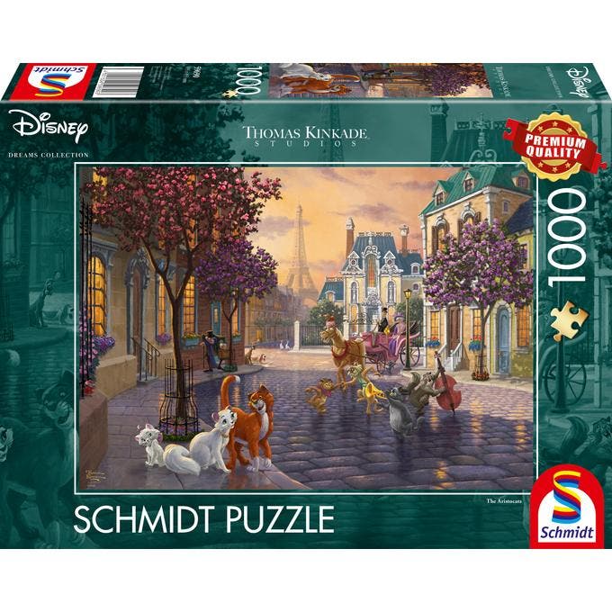 Disney Dreams Puzzel De Aristokatten (1000 stukken), Collections, Disney, Enlèvement ou Envoi