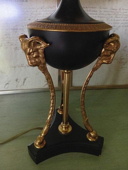 Lamp - Metaal - Lamp in Empire-stijl, Antiquités & Art, Curiosités & Brocante