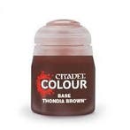 Citadel  Base Thondia Brown 12 Ml (Warhammer Nieuw), Ophalen of Verzenden, Nieuw