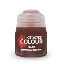 Citadel  Base Thondia Brown 12 Ml (Warhammer Nieuw), Ophalen of Verzenden