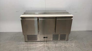 RVS Saladette 240 liter 0.024kW 230V 136 x 70 x 87 cm Horeca, Ophalen of Verzenden, Nieuw in verpakking