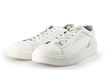 Bugatti Sneakers in maat 43 Wit, Kleding | Heren, Schoenen, Bugatti, Verzenden, Wit, Zo goed als nieuw