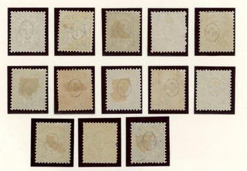 Zwitserland 1862 - Uitgave: kruis door prijsetiket -, Timbres & Monnaies, Timbres | Europe | Belgique