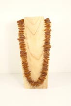 Natuurlijke barnsteenketting uit Baltisch barnsteen - met de