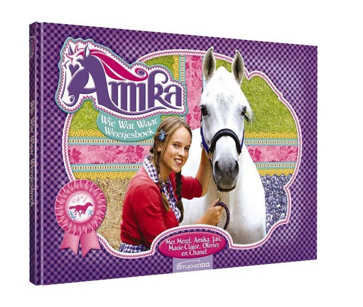 Amika / Wie wat waar weetjesboek / Amika 9789059164475, Livres, Livres pour enfants | Jeunesse | 13 ans et plus, Envoi