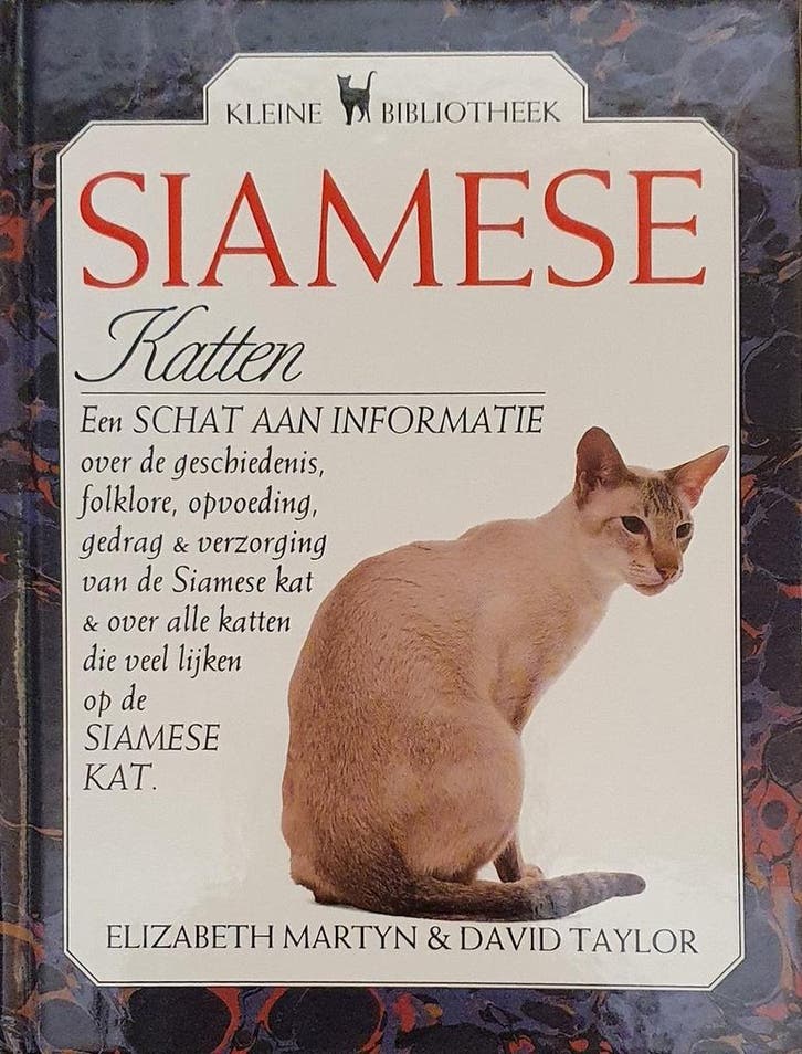 Siamese katten / Kleine bibliotheek 9789024648856, Boeken, Hobby en Vrije tijd, Zo goed als nieuw, Verzenden