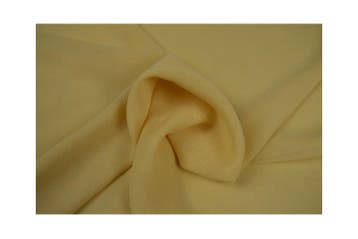 15 meter chiffon stof - beige, Verzenden