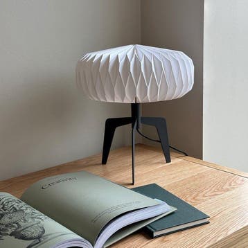 Dyberg Larsen - Tafellamp - Ventnor - Metaal, Papier