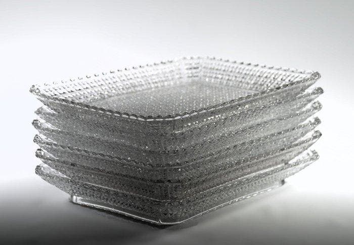 Val Saint Lambert - Plat de service - Hambourg, Antiek en Kunst, Kunst | Designobjecten