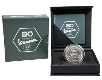 Italië. 5 Euro 2026 80 Years of Vespa (Zonder