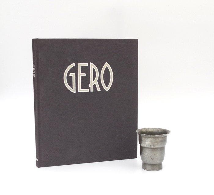 GERO - Chris van der Hoef - Beker - Tin - Gero Tin, Antiek en Kunst, Kunst | Designobjecten