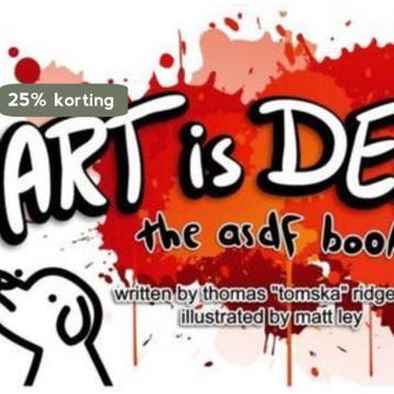 Art is Dead: the asdf book 9780751563047 Tom Ridgewell, Verzenden, Tom Ridgewell