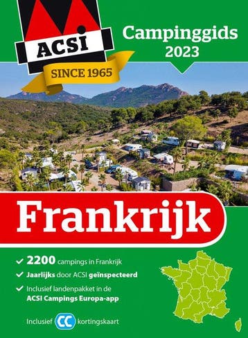 ACSI Campinggids Frankrijk 2023 / ACSI Campinggids ACSI, Boeken, Reisgidsen, Verzenden, Zo goed als nieuw, ACSI