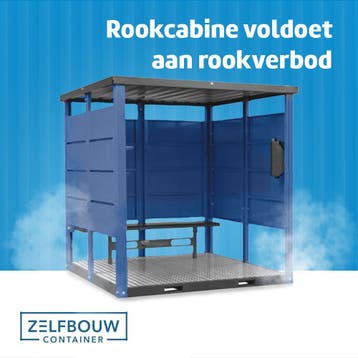 Rookcabine voor rookverbod horeca | NIEUW!