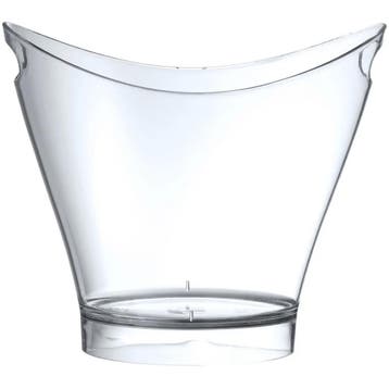 Wijn-/Champagnekoeler | BarUp | Kunststof | Transparant |, Verzenden, Nieuw in verpakking