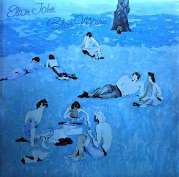 Elton John - Blue Moves, Verzenden, Gebruikt
