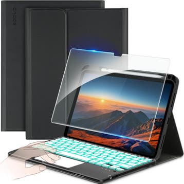 iPad 10 Case met Touchpad | Tweede kansje | OP = OP, Computers en Software, Toetsenborden, Verzenden, Draadloos, CACOE, Nieuw