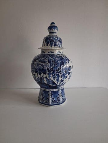 De Porceleyne Fles, Delft - dekselvaas - Delft - Keramiek