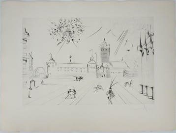 Salvador Dali (1904-1989) - Le Palais de Stockholm